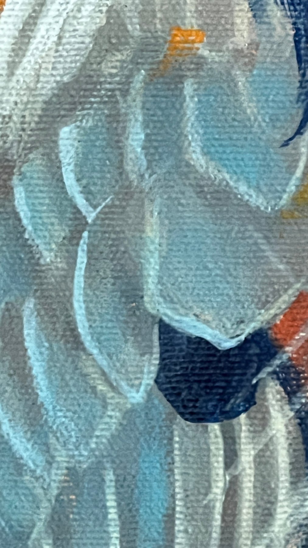 Detalle de Garza real